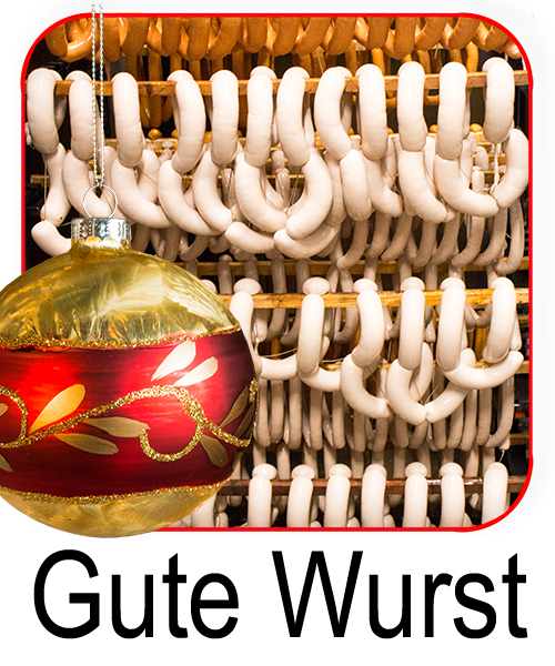 Gute Weihnachtswurst